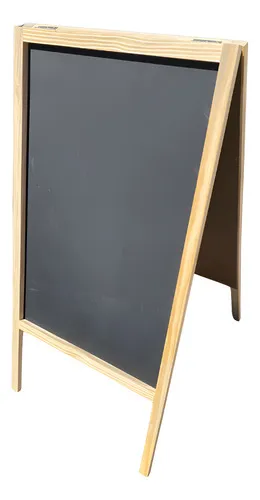 Producto Pizarra Pizarron Doble Hoja Para Vereda Bares Restaurantes Imagen