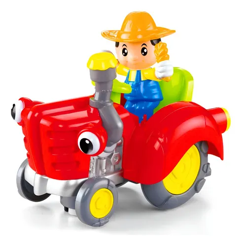Producto Coche Tractor Juguete Bebé Con Luz Sonidos Y Movimiento Imagen