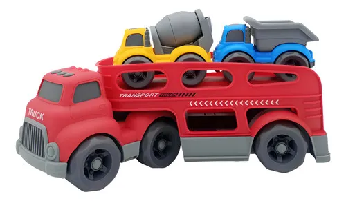 Producto Camion Mosquito Juguete Con 2 Autitos De Construcción Imagen