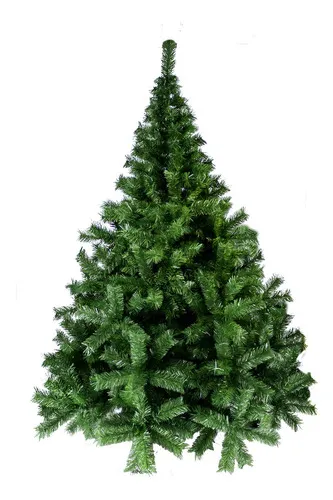 Producto Árbol De Navidad Arbolito Pino Canadian Luxury 1.5mts Base Metálica Color Verde Imagen