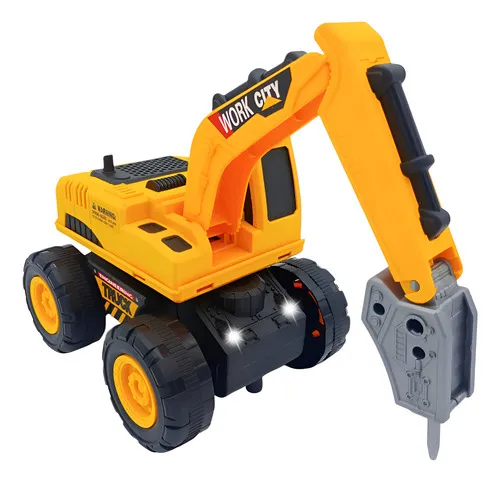 Producto Camion De Construccion Truck Vehículo Maquina Luz Y Sonido Imagen