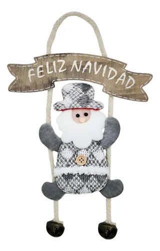 Producto Adorno Colgante Para Puerta Decoración Navideña Deco Navidad Imagen