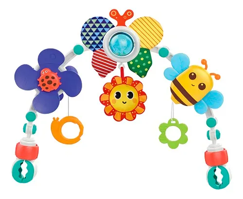 Producto Móvil Para Bebés Love 4090 Cuna Musical Multiuso Encastre Universal Color Bichitos Imagen