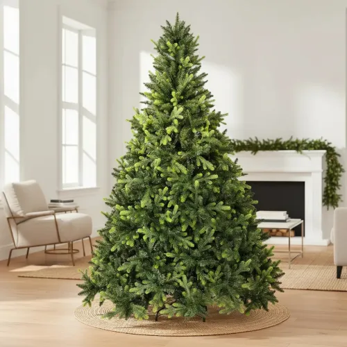 Arbol De Navidad Pino Natural Super Real 2.10mts Verde