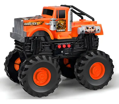 Producto Camion Gigante Monster Truck Camioneta Off Road Juguete Color Naranja Imagen