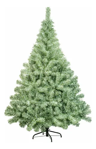Producto Árbol De Navidad Montañes Deluxe Nevado 1.80mts Base Metal Imagen