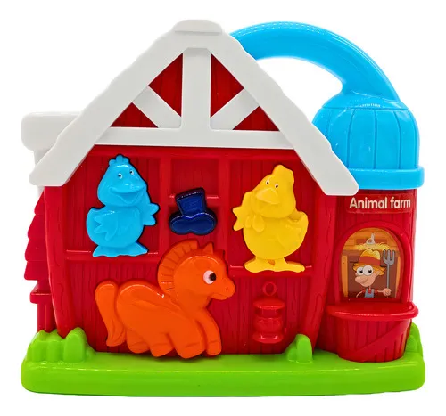 Producto Set Actividades Musical Granja Luces Sonidos Bebé Expreso Polar Multicolor Imagen