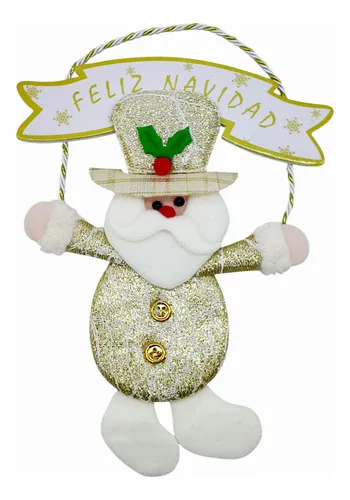 Producto Adorno Papa Noel Colgante Navidad Decoracion Navideña Imagen