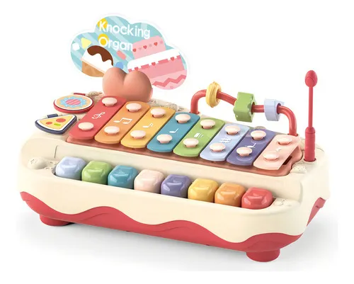Producto Juguete Musical Piano Con Xilofón Didactico Bebe Color Blanco Imagen