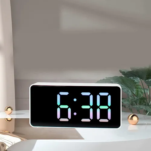 Producto Reloj Despertador Led Digital Con Fecha Y Temperatura Usb Imagen