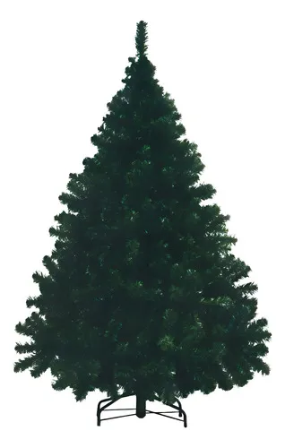 Producto Árbol De Navidad Arbolito Pino Montañes Deluxe 2.1mts Base Metálica Verde Oscuro Imagen
