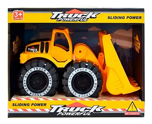 Producto Camion De Construccion Mega Baby Excavadora Friccion Chico Color Amarillo Imagen