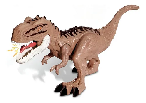 Producto Muñeco Dinosaurio T-rex Juguete Articulado Con Luz Y Sonido Imagen