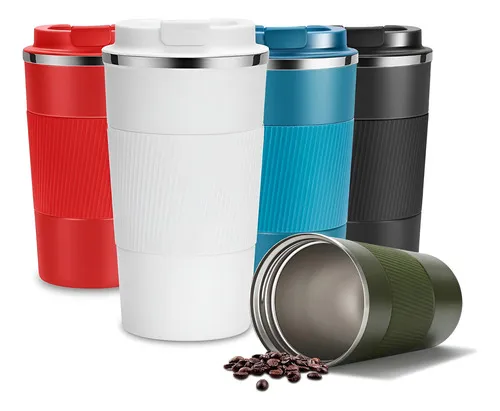 Producto Vaso Termico De Acero 500ml Antideslizante C/tapa Hermética Imagen