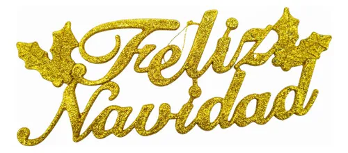 Producto Adorno Colgante Cartel Feliz Navidad Decoracion Imagen