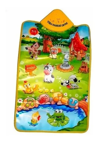 Producto Alfombra Musical Con Sonido Animalitos Para Bebé Imagen
