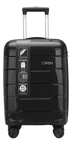 Producto Valija Chica Owen Carry On Rígida 20  4 Ruedas Low Cost Tsa Imagen