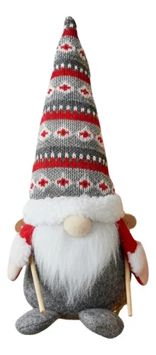 Producto Muñeco De Navidad Gnomo Adorno Navideño Decoración 24cm Imagen