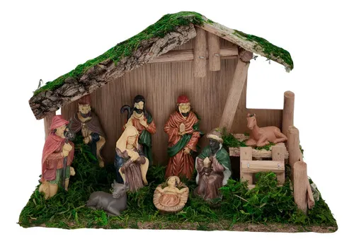 Producto Pesebre Navideño Sagrada Familia 9 Piezas Imagen