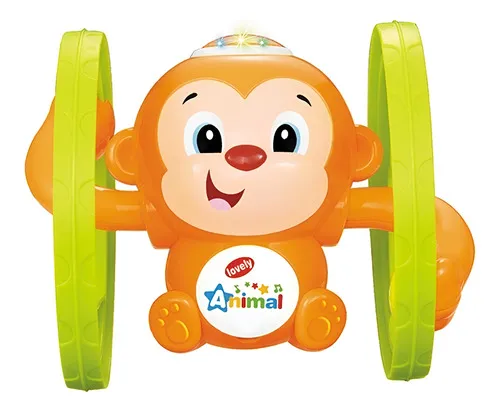 Producto Juguete Bebe Monito De Arrastre Musical Luz Y Movimiento Imagen