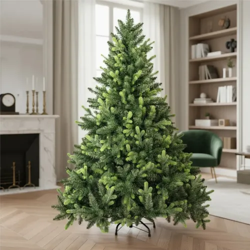 Arbol De Navidad Fabesa Pino Natural Super Real 1.50mts Verde