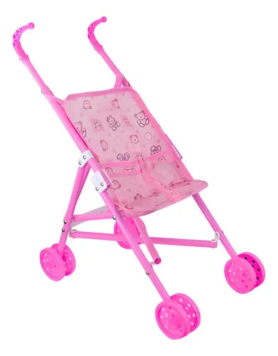 Producto Cochecito Para Muñecas Coche Bebe Muñeca Juguete Plegable Imagen