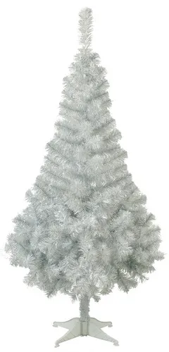 Producto Arbol De Navidad Canadian Spruce Arbolito Pino Blanco Plata 1.80 Mts Con Base Plástica Imagen