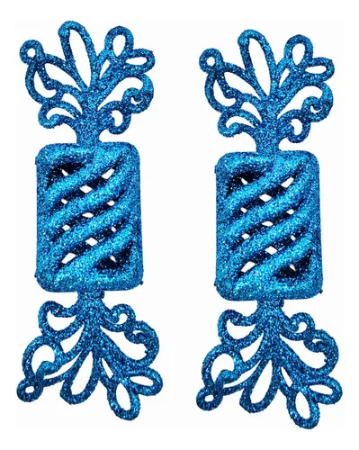 Producto Adorno Navideño Caramelo Colgante X2 Decoración Para Arbol Imagen