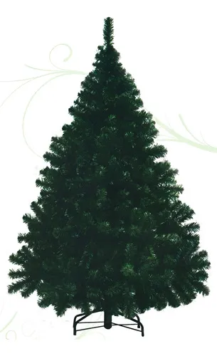 Producto Arbol De Navidad Arbolito Pino Montañes Deluxe 1,30mts Base Metalica Verde Imagen