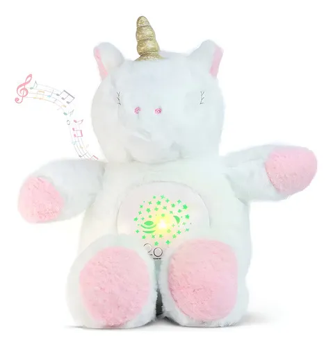Producto Peluche Unicornio Con Luz Y Musica Juguete Proyector Bebe Imagen