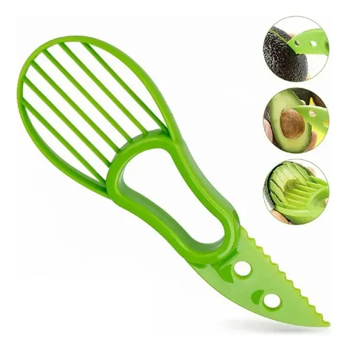Producto Cortador De Palta Multifuncional Cortador De Frutas 3 En 1 Imagen