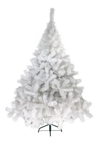 Producto Arbol De Navidad Blanco Fabesa Montañes Deluxe 1,50mts Pie Metal Imagen