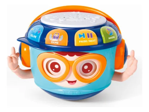 Producto Juguete Para Bebé Tambor Musical Con Luz Imagen