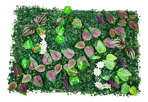 Producto Jardín Vertical Artificial Flores Interior Exterior X10udes Imagen