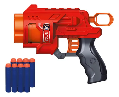 Producto Pistola Lanza Dardos Mini Blaze Storm Simil Nerf Duende Azul Imagen