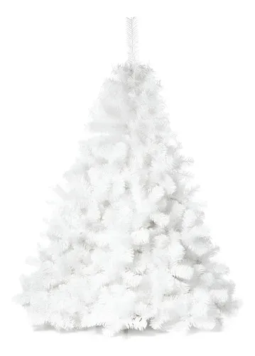 Producto Arbolito De Navidad Extra Lujo Patagonia Blanco 150 Cm Con Base Metálica Imagen