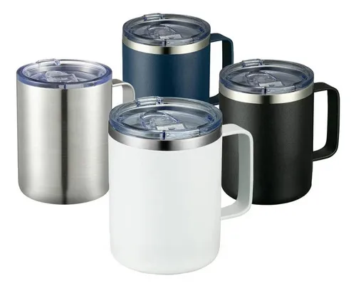 Producto Vaso Térmico Taza De Acero Inoxidable Con Tapa 360ml Imagen
