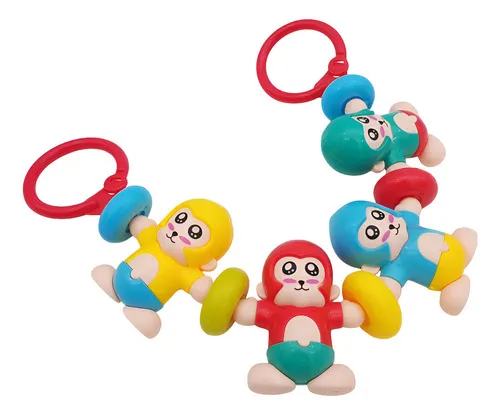 Producto Cunero Barral Cochecito Elástico Juguete Bebe Multicolor Animal Imagen