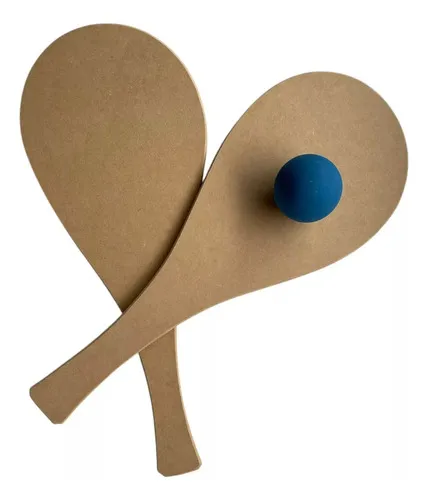 Producto Pelota Paleta Playa Juego Tenis Padel Playera De Madera Imagen