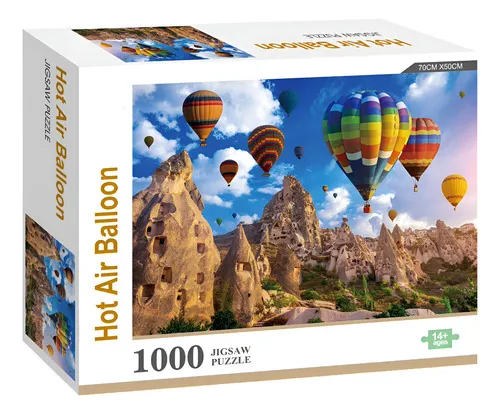 Producto Puzzle Rompecabezas 1000 Piezas Globo Aerostatico Para Armar Imagen