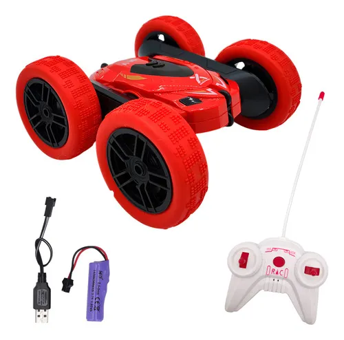 Producto Auto A Radio Control Remoto Luz Giro 360° Acrobático Stunt Imagen