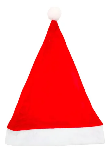 Producto Gorro Navidad Adorno Papa Noel Gorrito Color Rojo Premium Imagen
