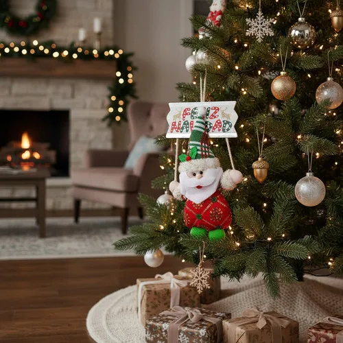 Producto Adornos Navideños Colgante De Paño Deco Navidad Imagen