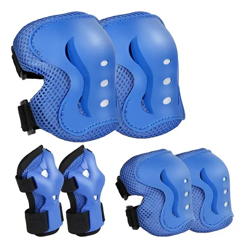 Producto Set De Proteccion Niños X6 Pz Rodilleras Coderas Muñequeras Imagen