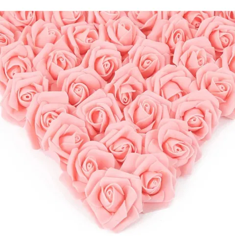 Producto Mini Rosas Flores Artificiales Decoracion Pack X200 Imagen