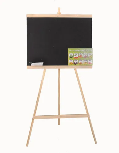 Producto Pizarra Infantil Atril Para Niños Pizarron 1 Metro + Tizas Imagen