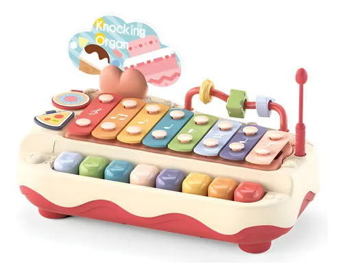 Producto Juguete Musical Piano Con Xilofón Didactico Bebe Color Blanco Imagen